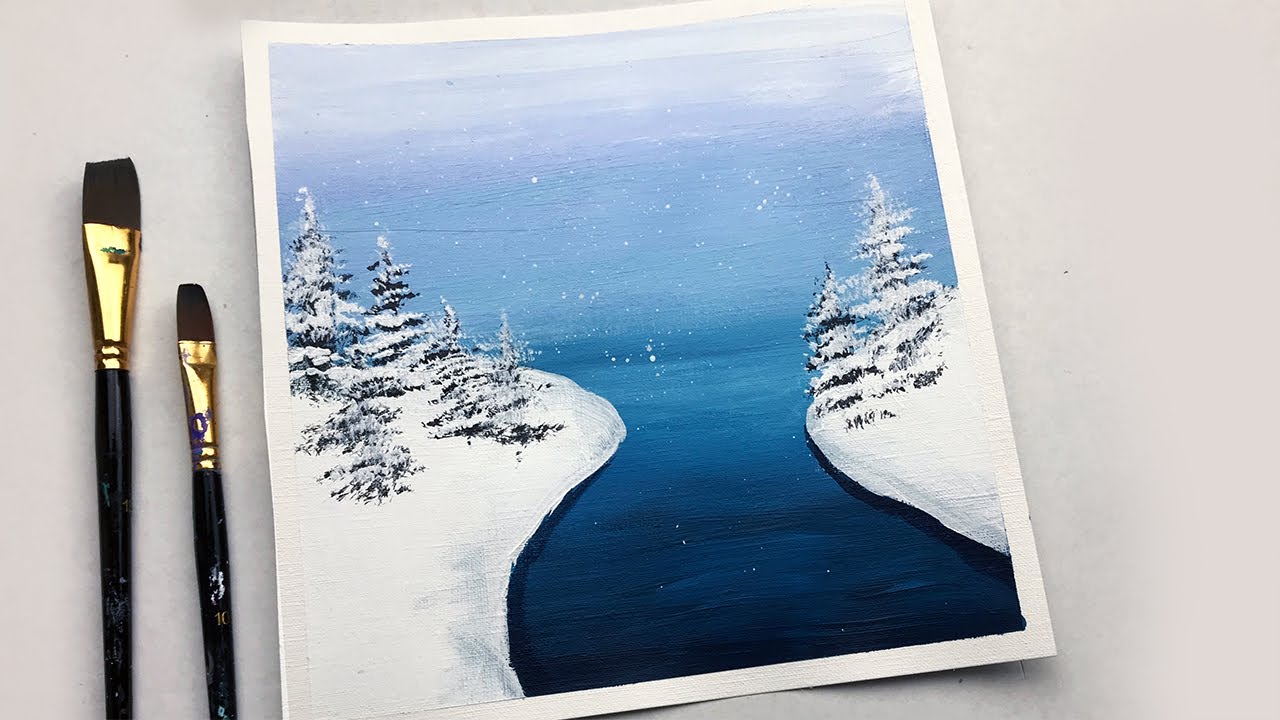 Featured image of post Beginner Simple Easy Paintings Winter