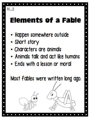 Featured image of post Elements Of A Fable