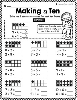 Featured image of post First Grade Addition To 10 Worksheets