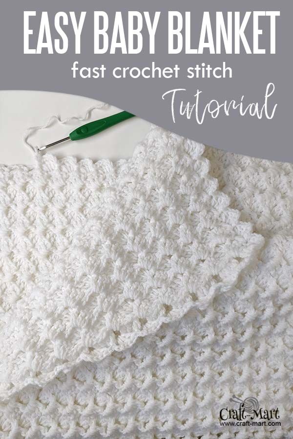 Featured image of post How To Crochet A Baby Blanket For Beginners Step By Step