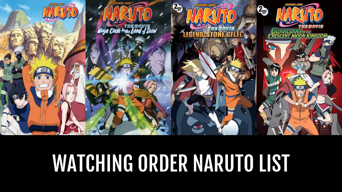 Featured image of post What Order To Watch Naruto Episodes And Movies