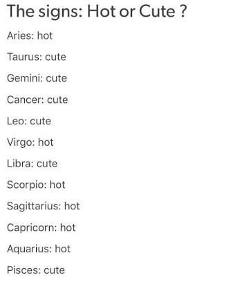 Featured image of post Which Zodiac Sign Is The Cutest